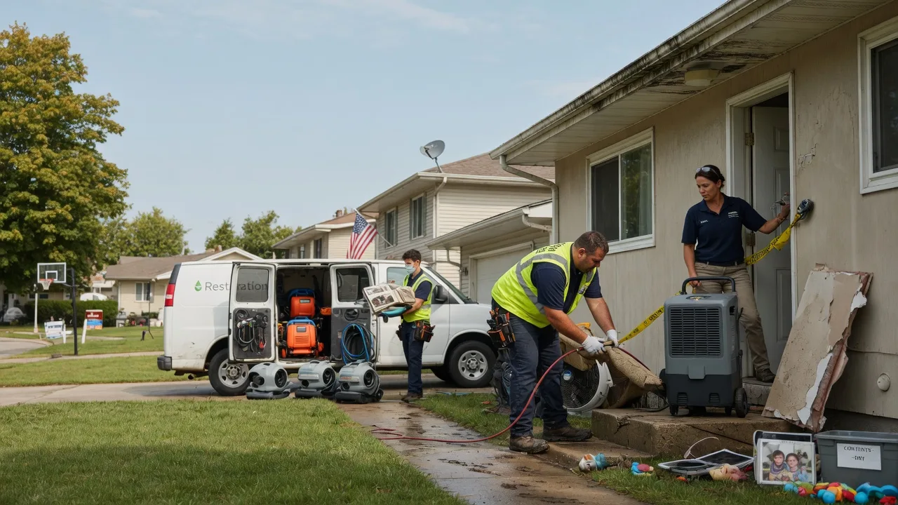 Water Damage Restoration in Newport, OH near me